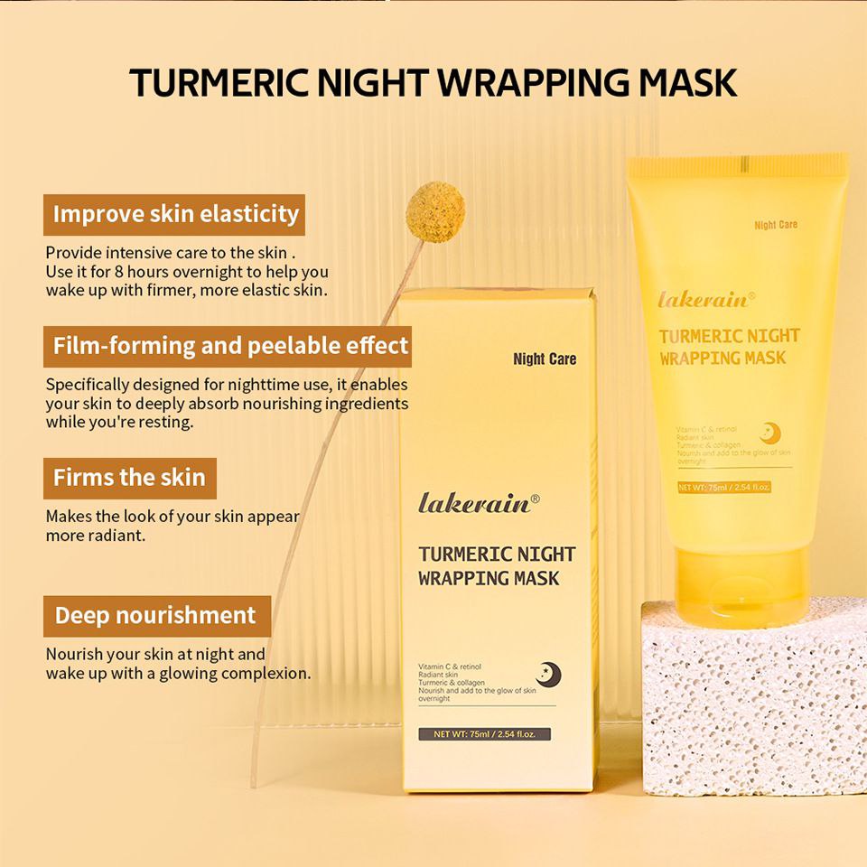 Lakerain Turmeric Peel-Off Mask Smear